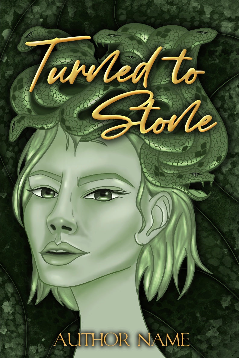 Premade Medusa Fantasy Cover | Custom eBook Cover Design
