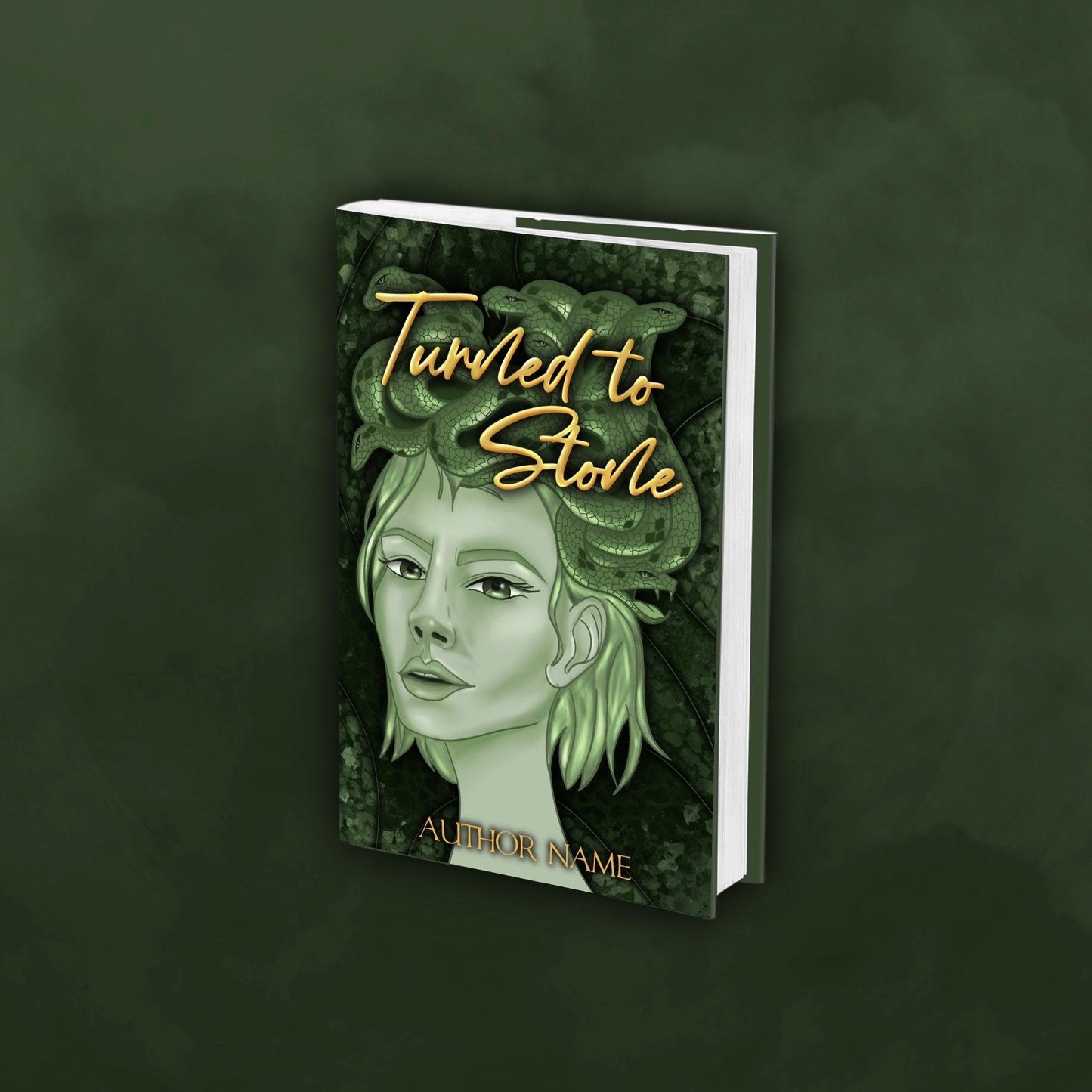 Premade Medusa Fantasy Cover | Custom eBook Cover Design