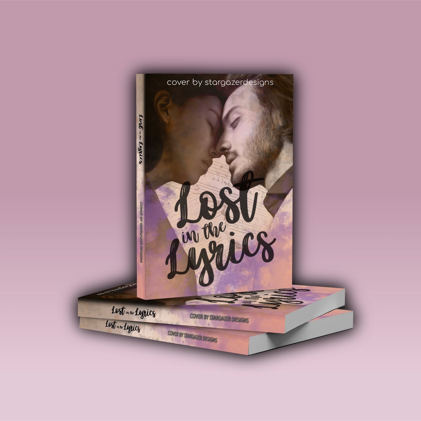 Premade Music Romance Cover | Custom eBook Cover Design