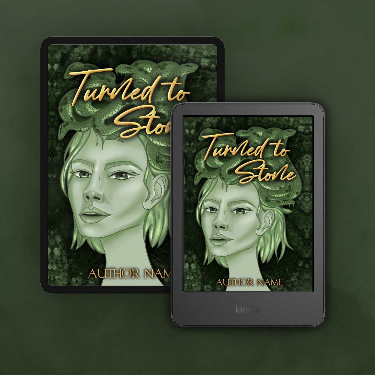 Premade Medusa Fantasy Cover | Custom eBook Cover Design