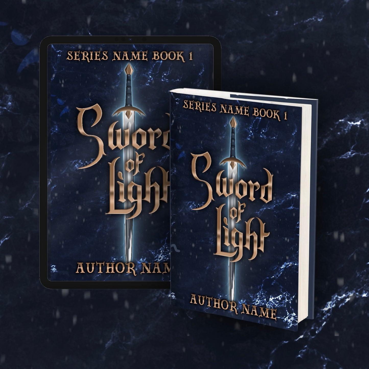 Premade Epic Fantasy Cover | Custom eBook Cover Design