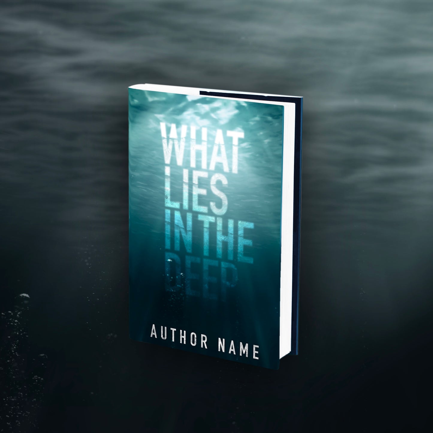 Premade Deep Water Mystery Cover | Custom eBook Cover Design
