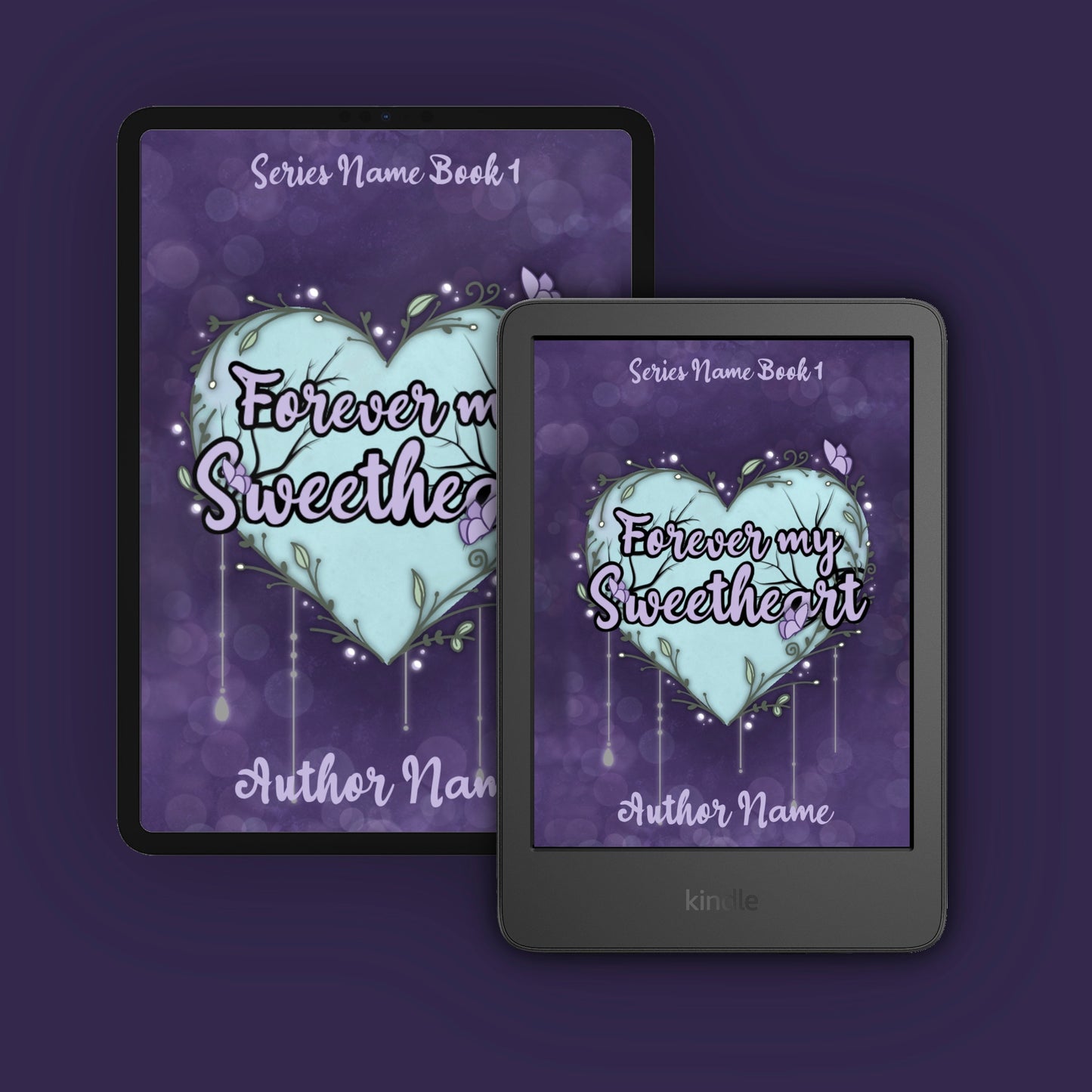 Premade Romance Cover | Custom eBook Cover Design