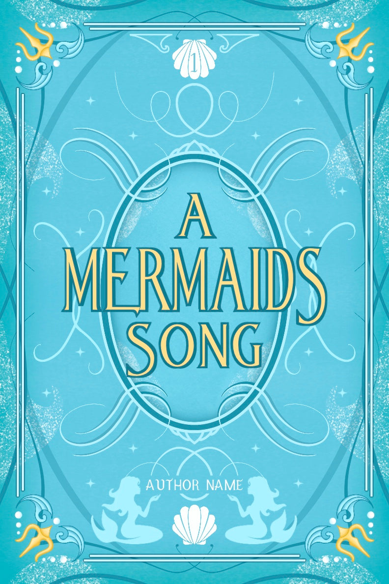Mermaid Themed Cover | Custom eBook Cover Design