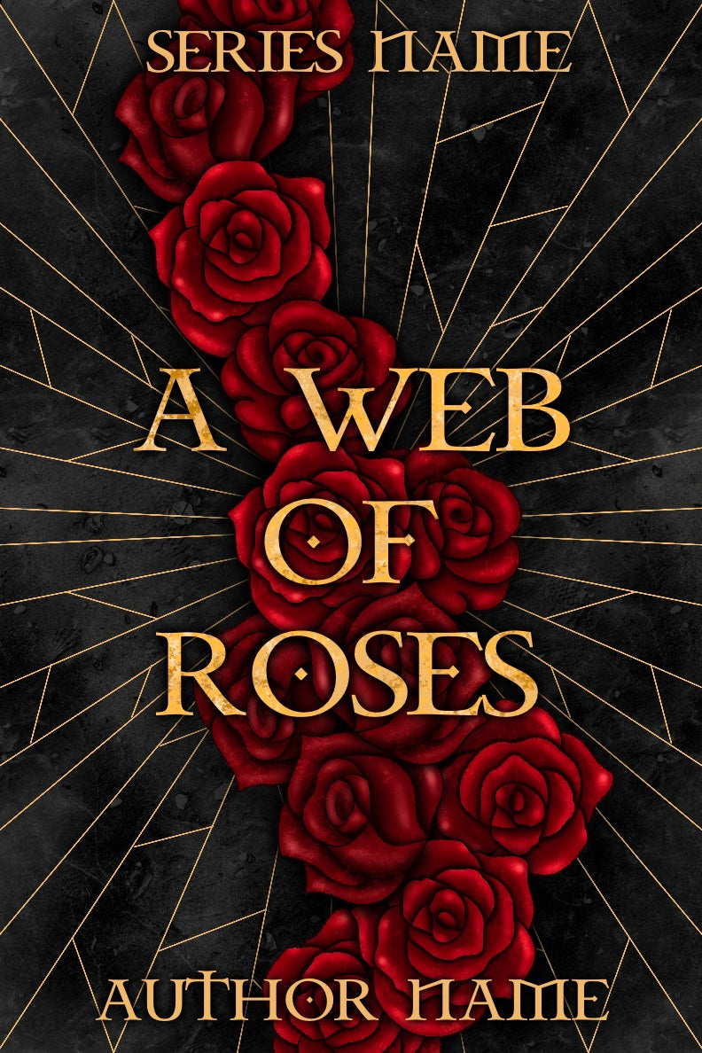 Premade Suspense/Drama/Romance/etc Roses Cover | Custom eBook Cover Design