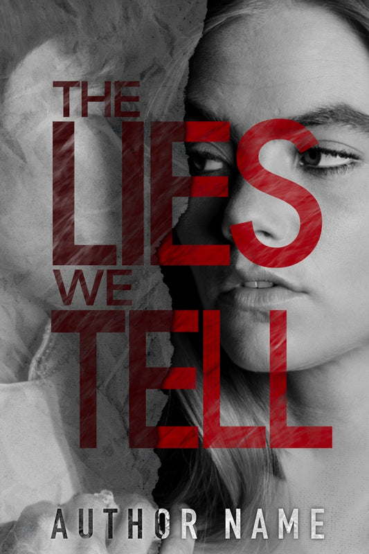 Premade Suspense Drama Cover | Custom eBook Cover Design