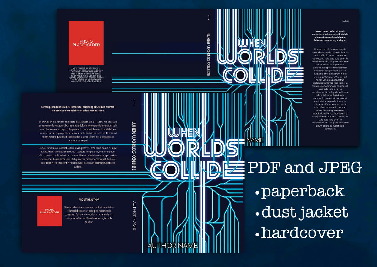 Premade Sci-Fi Cover |Custom eBook Cover Design
