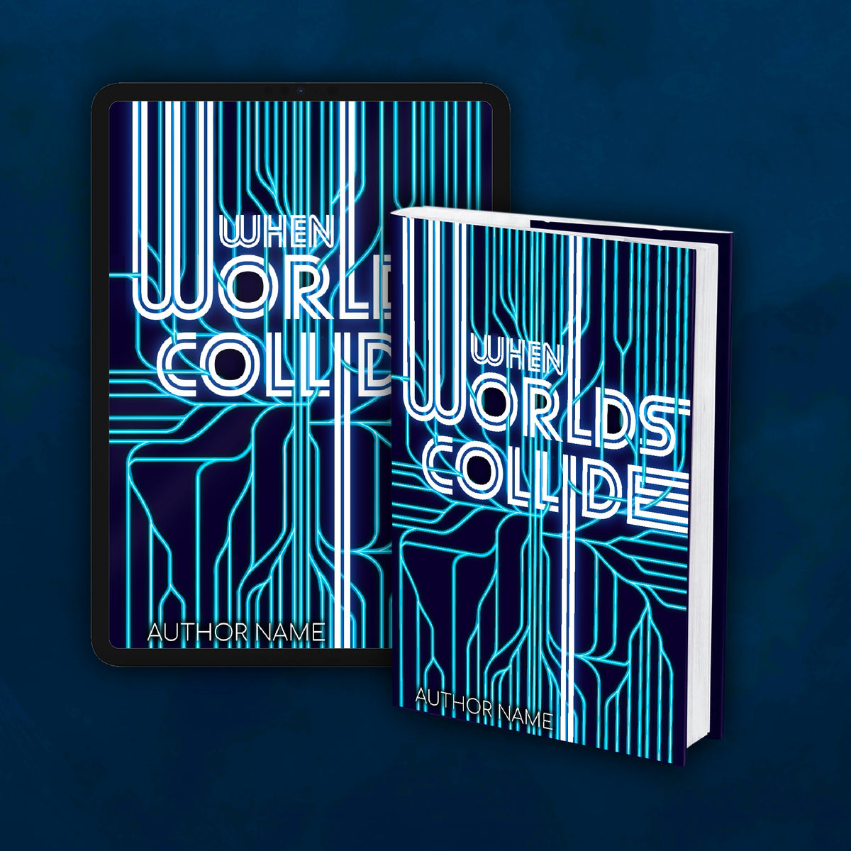 Premade Sci-Fi Cover |Custom eBook Cover Design