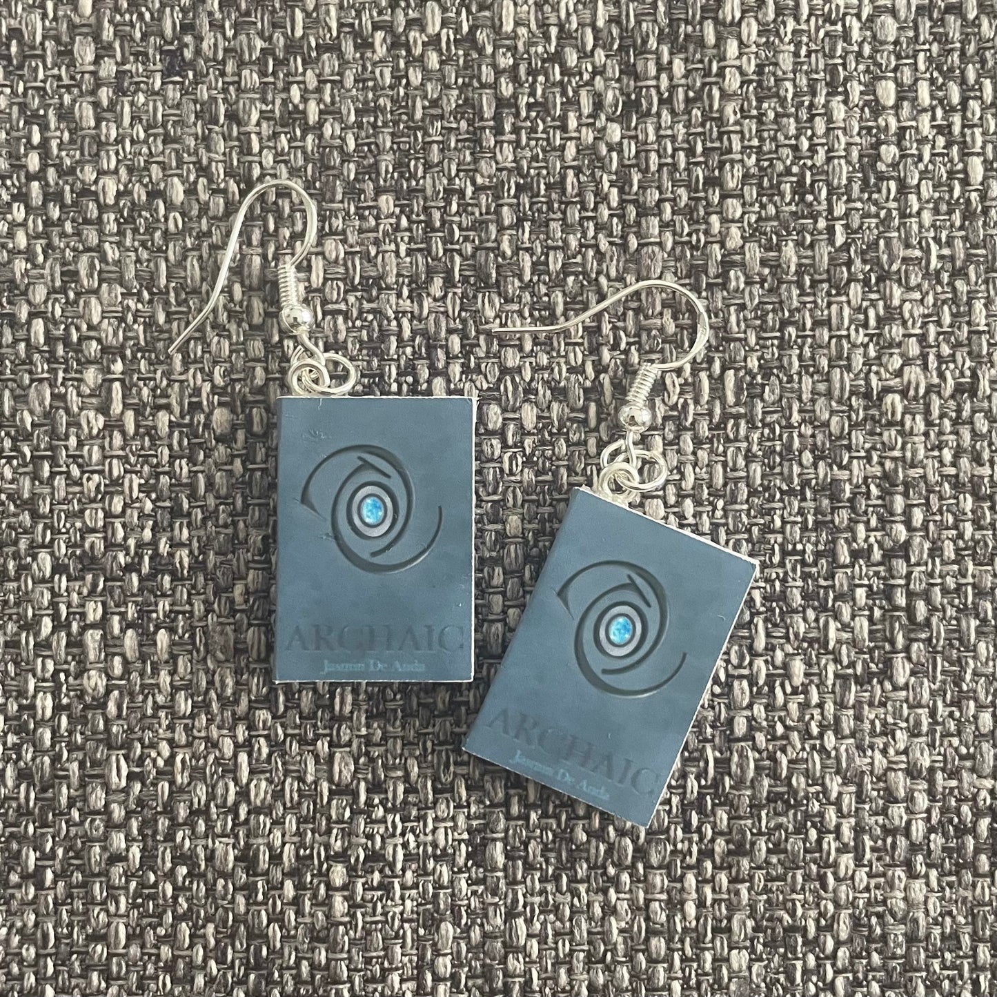 Custom Book Earrings