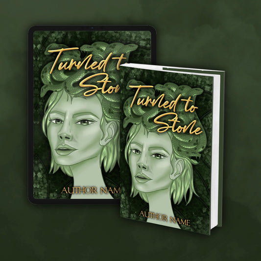 Premade Medusa Fantasy Cover | Custom eBook Cover Design