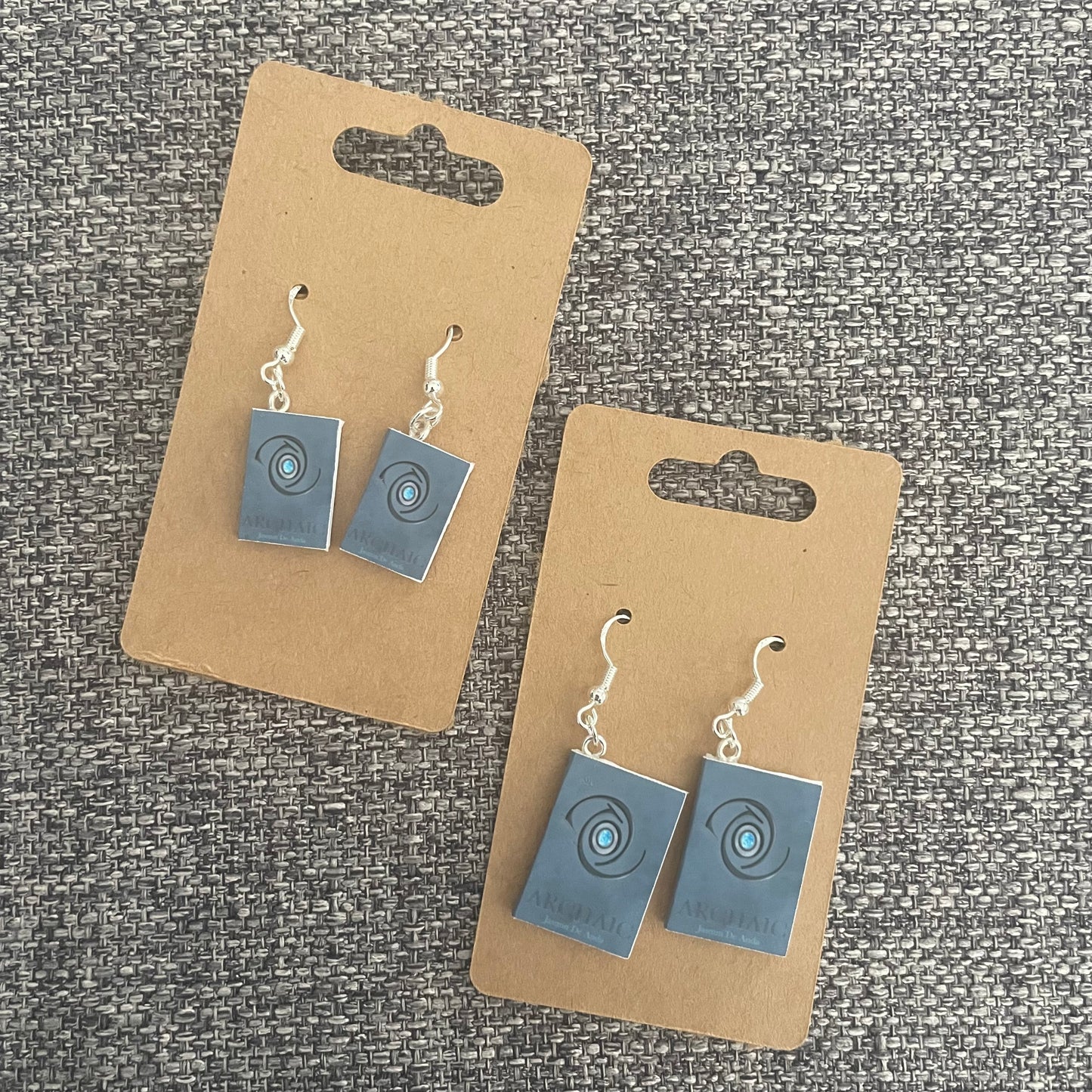 Custom Book Earrings