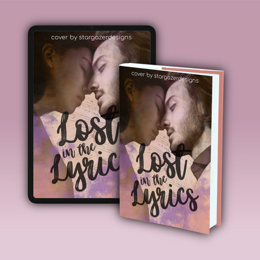 Premade Music Romance Cover | Custom eBook Cover Design