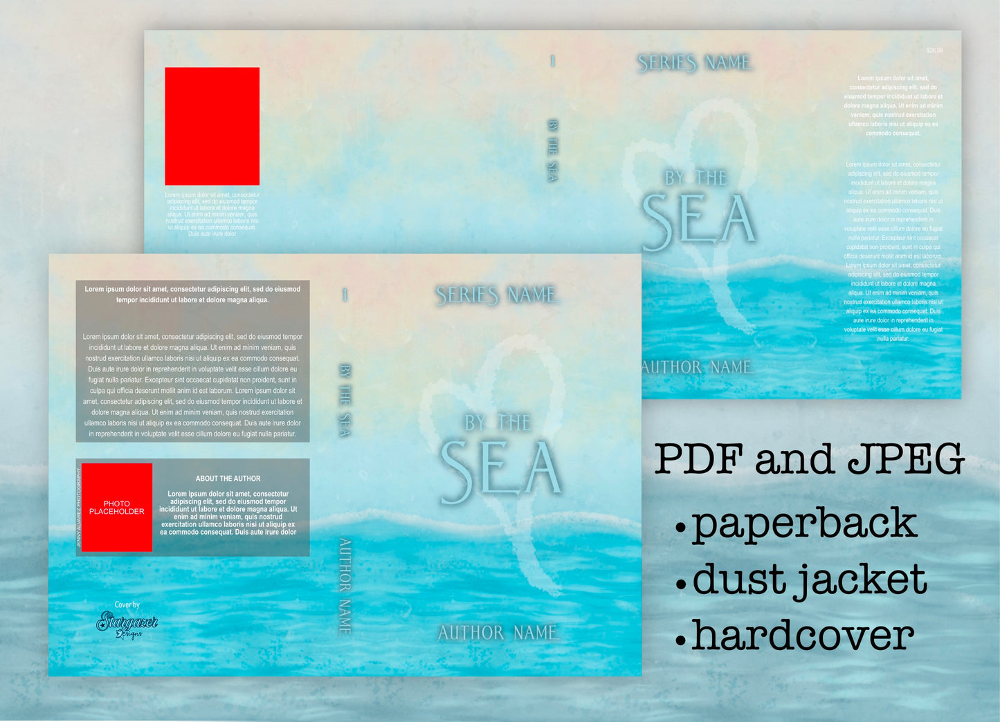 Premade Ocean Cover | Custom eBook Cover Design