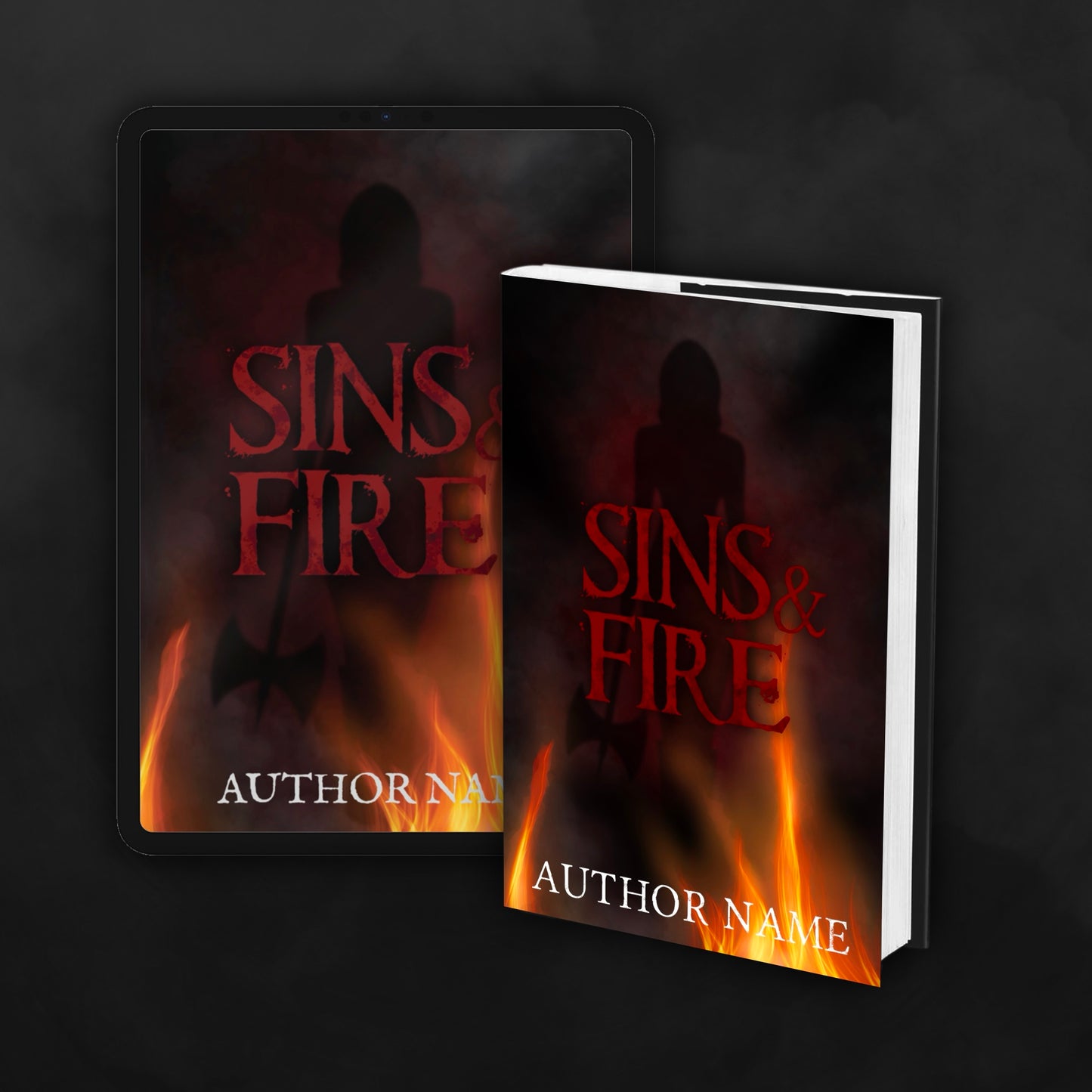 Premade Horror/Suspense Cover | Custom eBook Cover Design