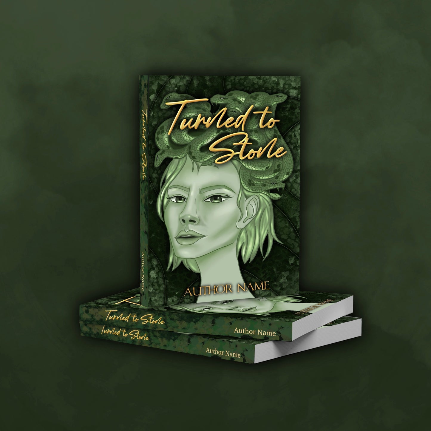 Premade Medusa Fantasy Cover | Custom eBook Cover Design