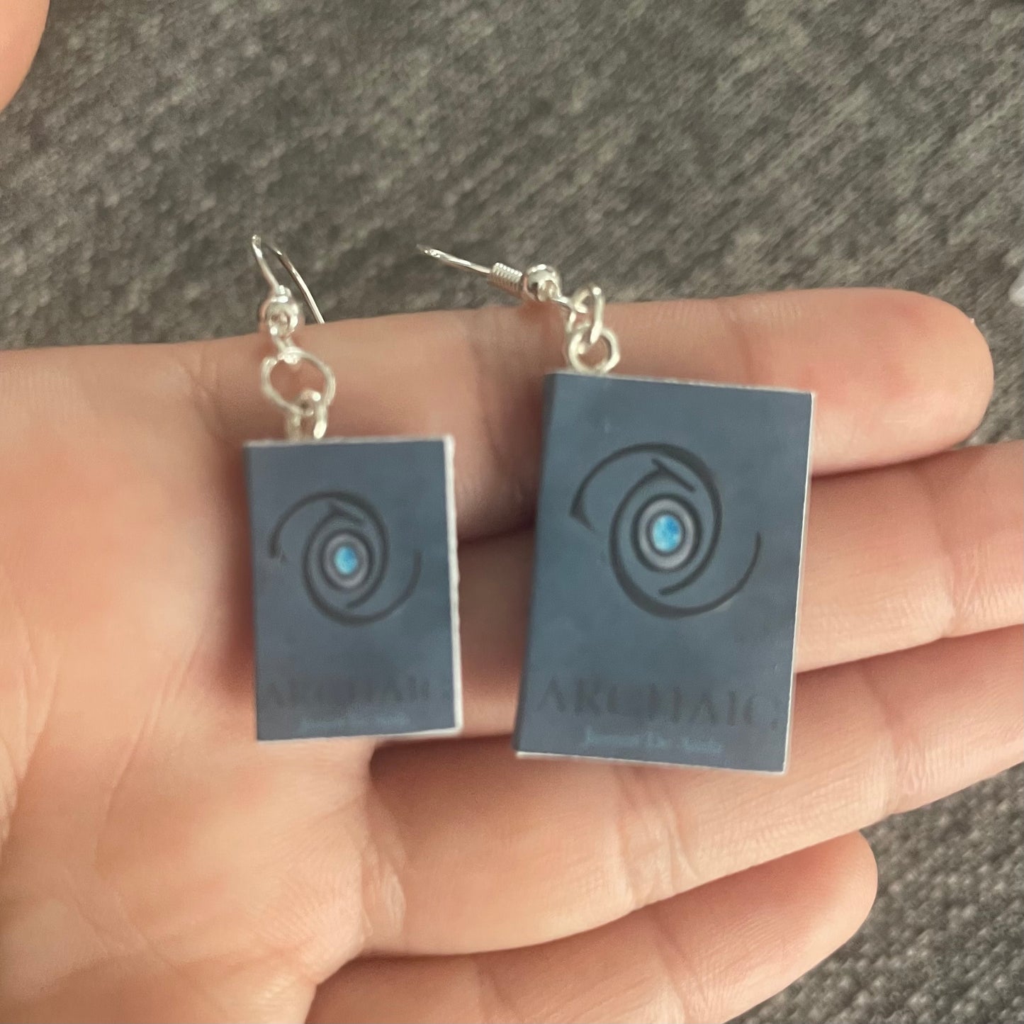 Custom Book Earrings