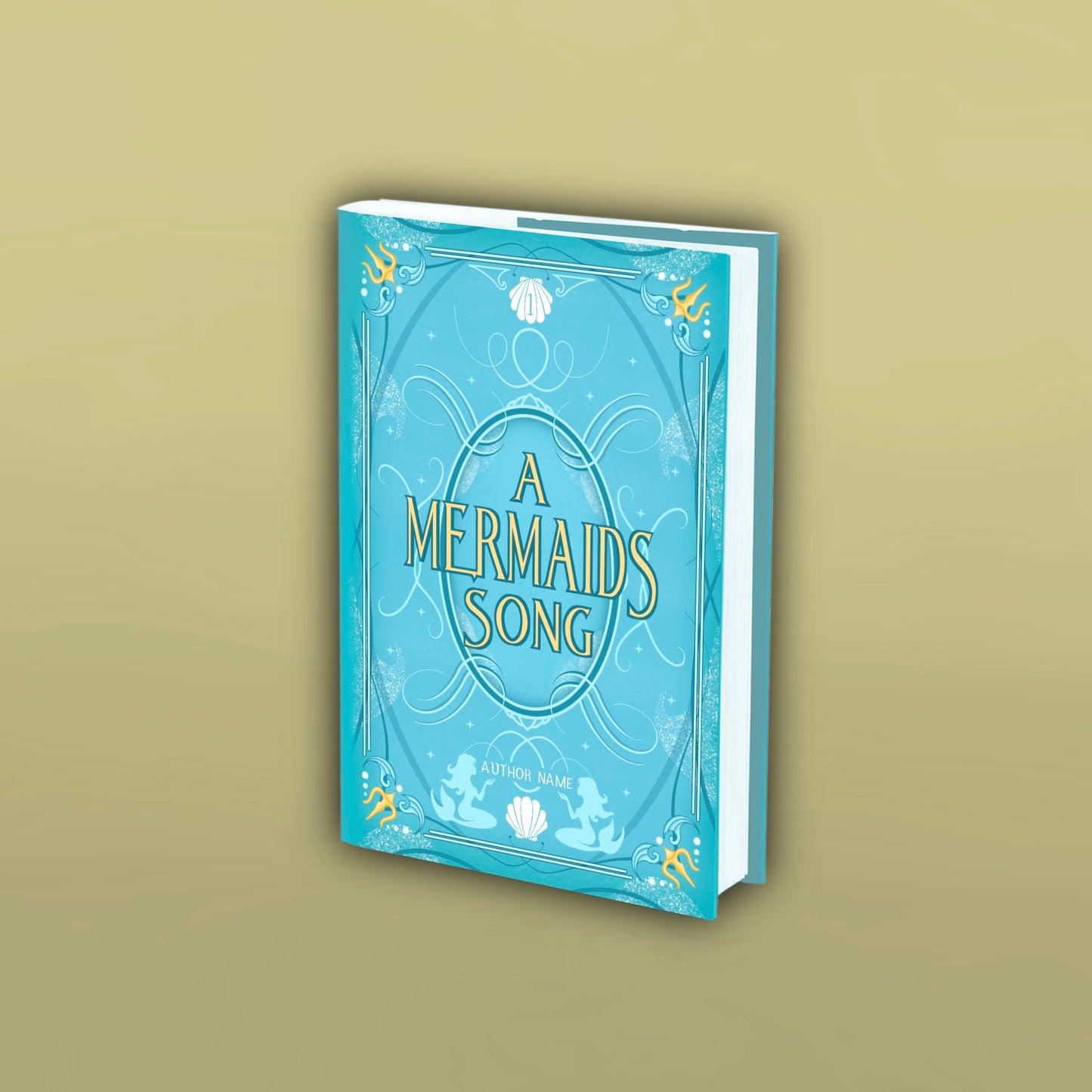 Mermaid Themed Cover | Custom eBook Cover Design