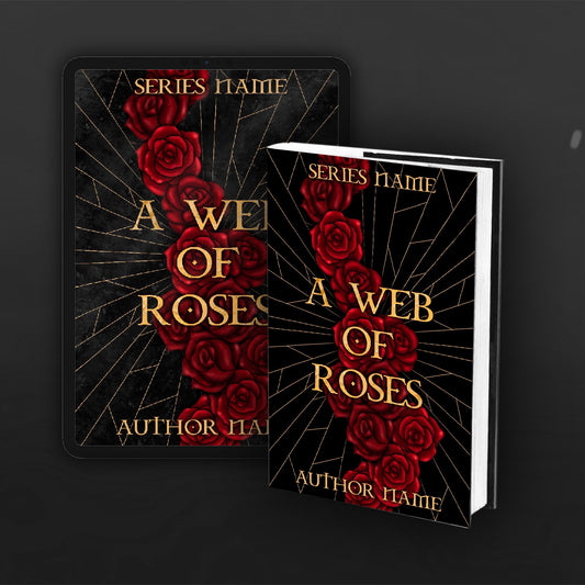 Premade Suspense/Drama/Romance/etc Roses Cover | Custom eBook Cover Design