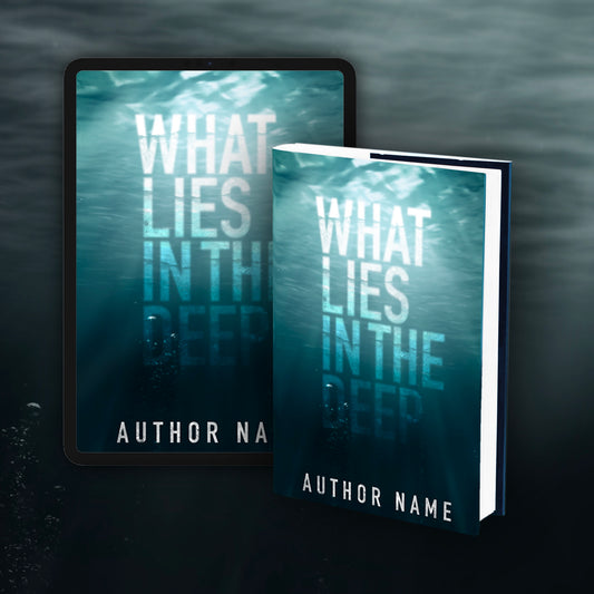 Premade Deep Water Mystery Cover | Custom eBook Cover Design