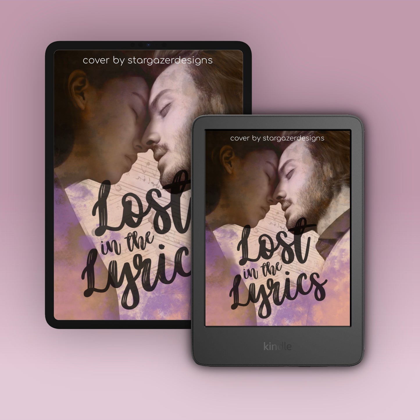 Premade Music Romance Cover | Custom eBook Cover Design