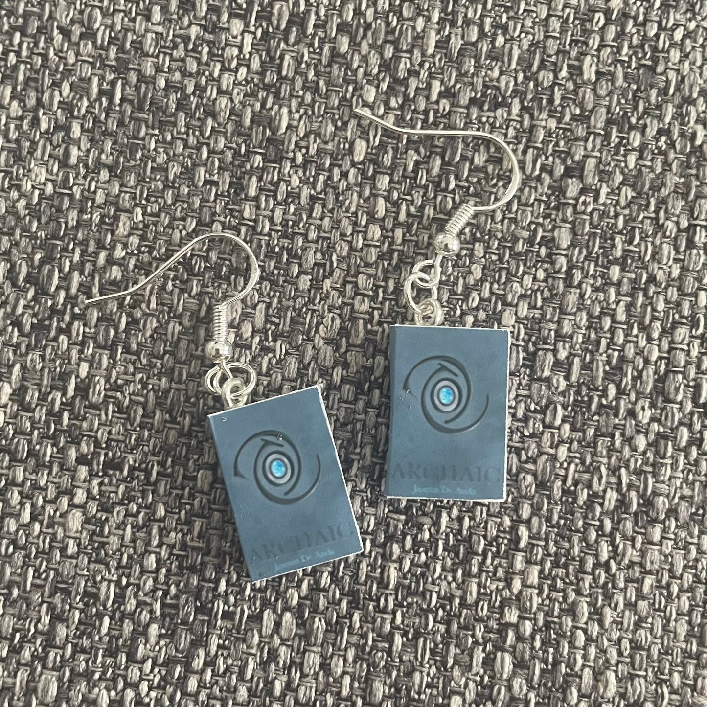Custom Book Earrings