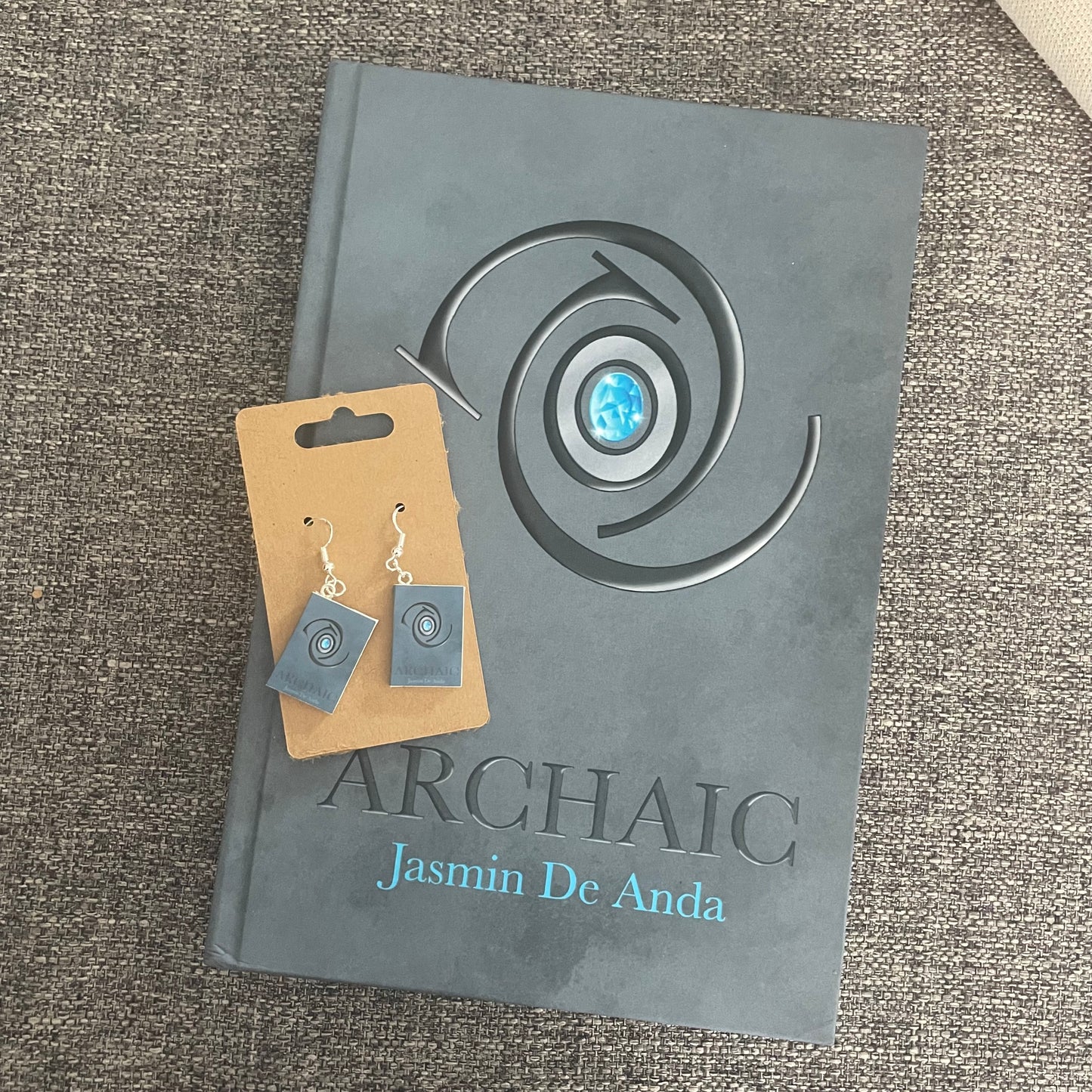 Custom Book Earrings