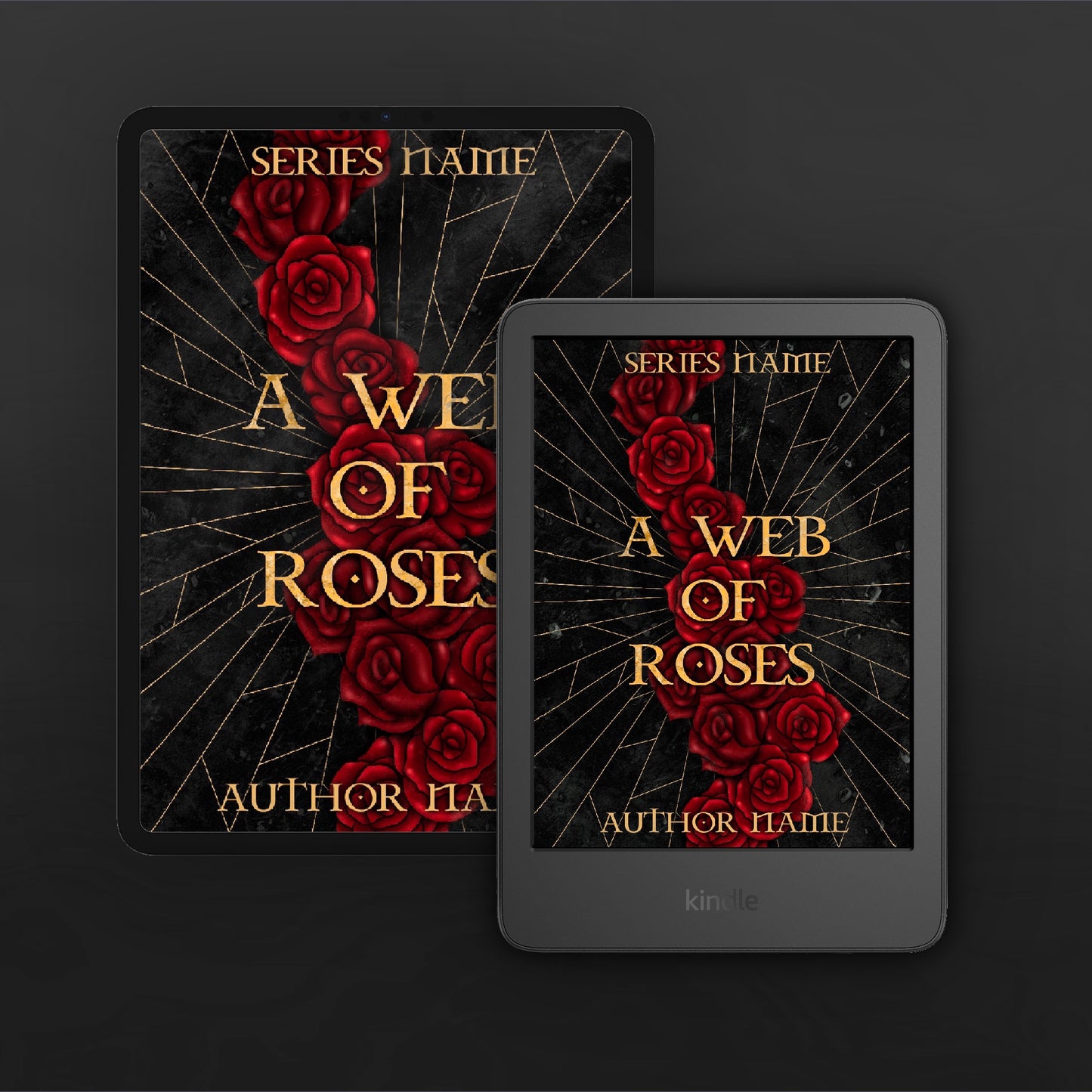 Premade Suspense/Drama/Romance/etc Roses Cover | Custom eBook Cover Design