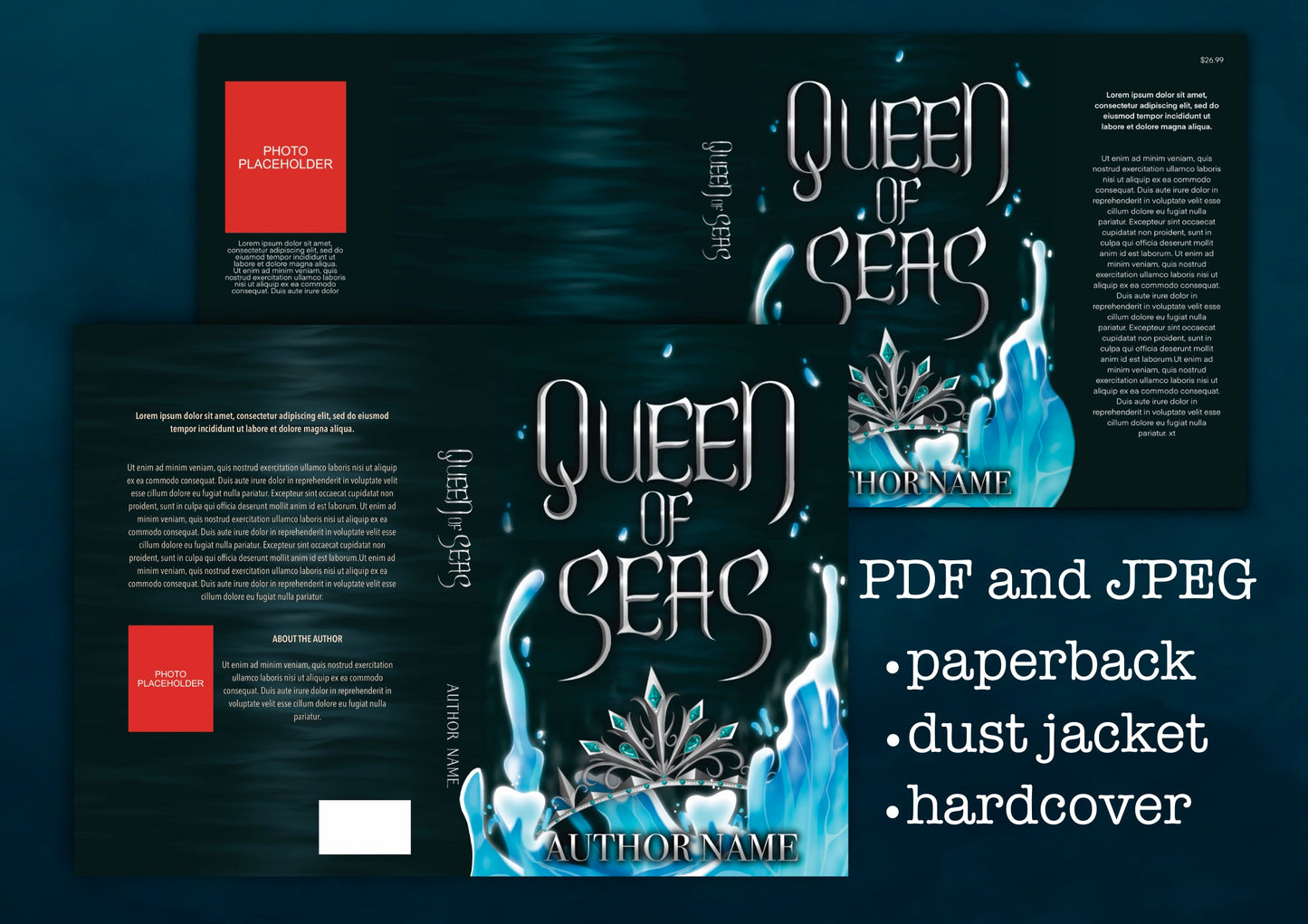 Premade Epic Fantasy Cover | Custom eBook Cover Design