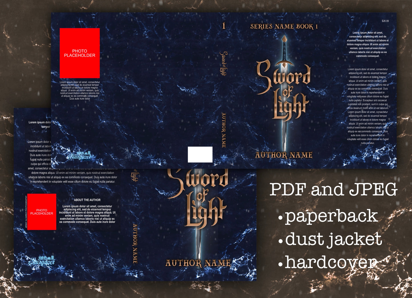 Premade Epic Fantasy Cover | Custom eBook Cover Design