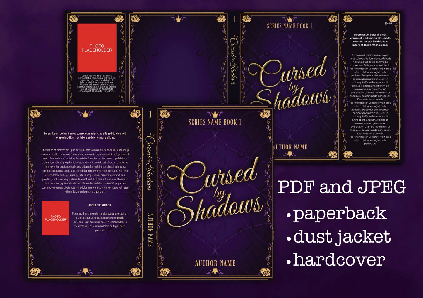 Premade Cover | Romantasy, Adventure, Etc. | Custom eBook Cover Design