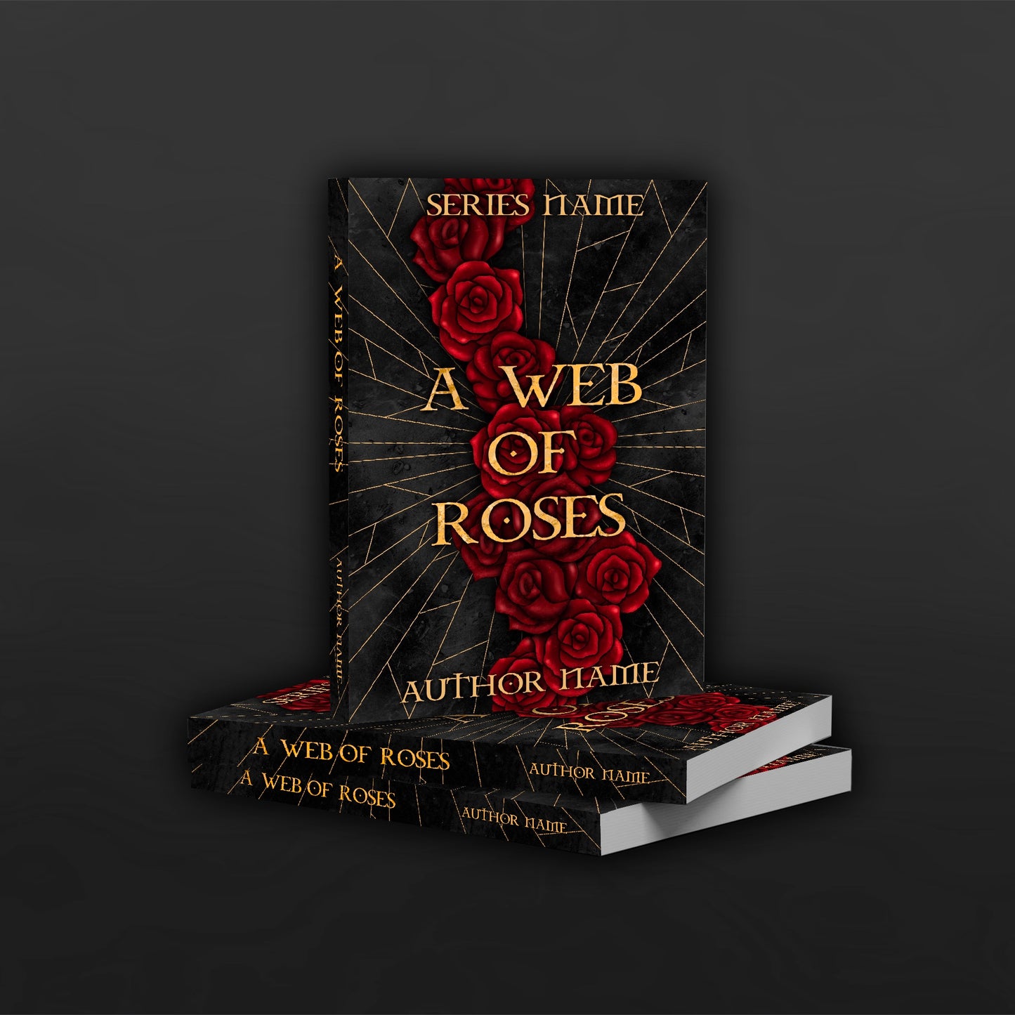 Premade Suspense/Drama/Romance/etc Roses Cover | Custom eBook Cover Design