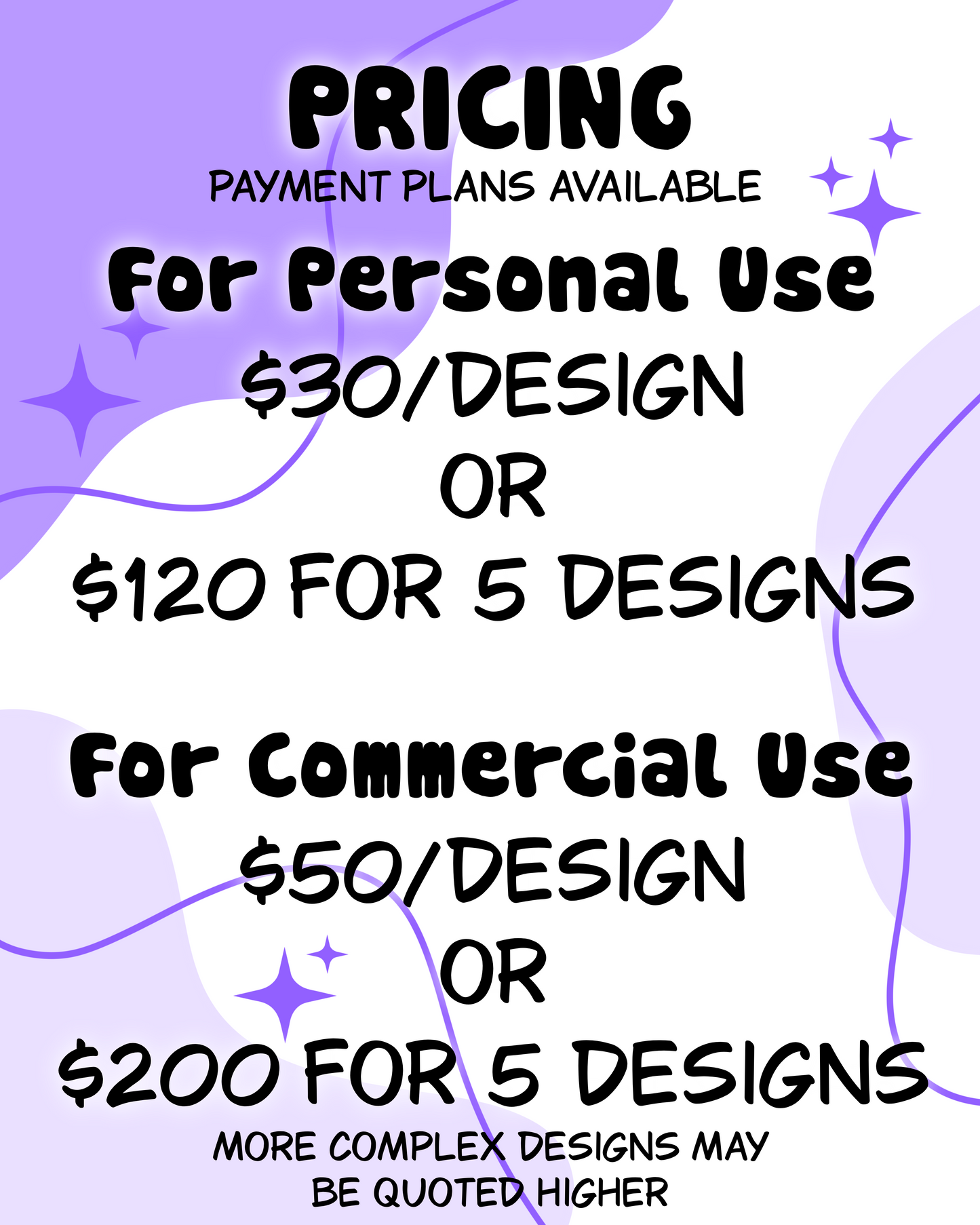Custom Sticker Design - Digital Only - Personal or Commercial Use Pricing Available