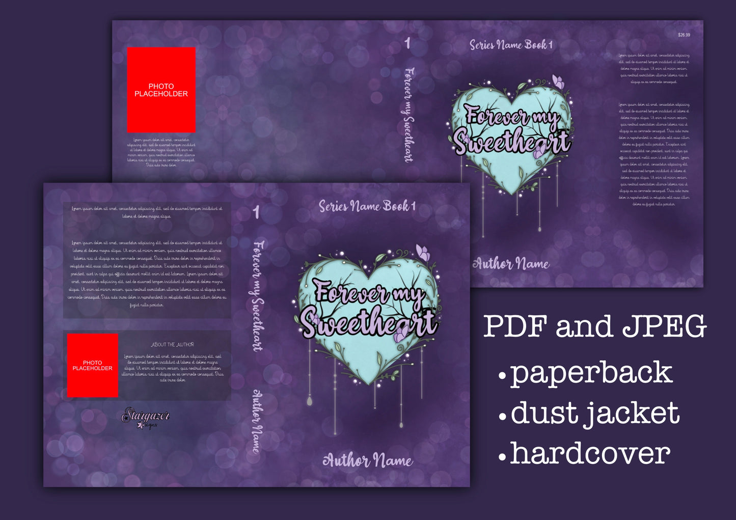 Premade Romance Cover | Custom eBook Cover Design