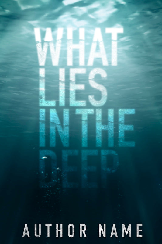 Premade Deep Water Mystery Cover | Custom eBook Cover Design